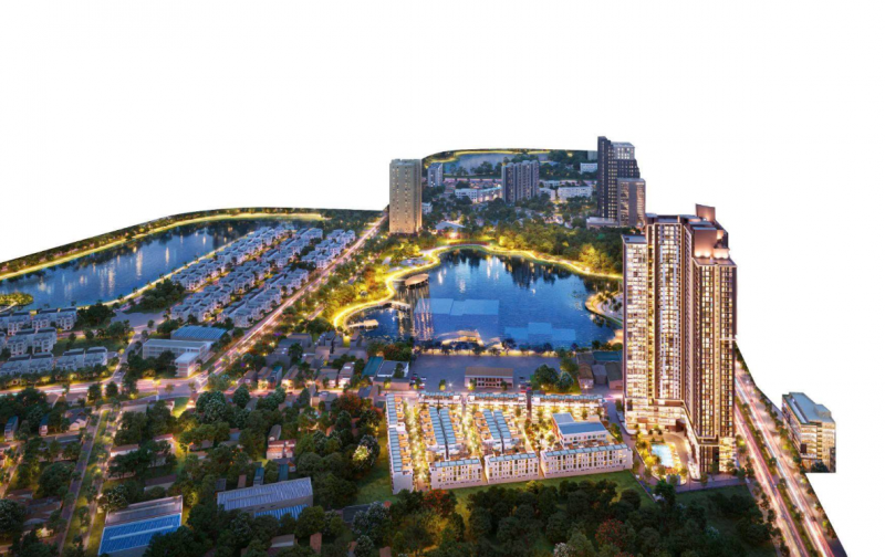 Chỉ từ 109 triệu/m2 bạn đẫ sở hữu ngay một căn hộ hạng sang nội đô bên hồ